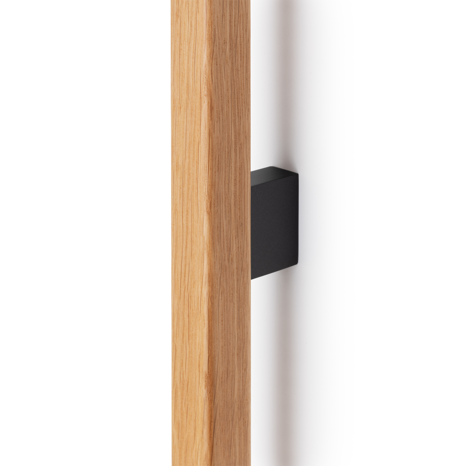 Greep DUO BIG BA480-960 L1016 hout / aluminium zwart / eik